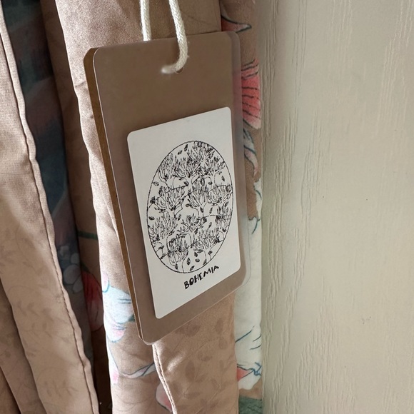 Boho peacock 🦚 kimono NWT multi color large - Picture 11 of 12